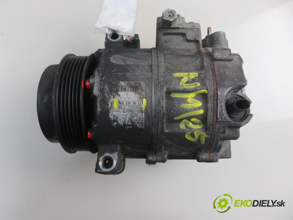 MERCEDES-BENZ KLASA C T-Model (S204) KOMBI 2008 125,00 C 220 CDI (204.208) 170 - OM 646.811 2148,00 KOMPRESOR: klimatizácie 0022305011 (Kompresory klimatizácie)
