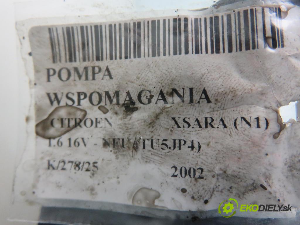 CITROEN XSARA (N1) HB 2002 80,00 1.6 16V 109 - NFU 1587,00 Pumpa servočerpadlo 9641267380 ; 26089919QR (Servočerpadlá, pumpy riadenia)