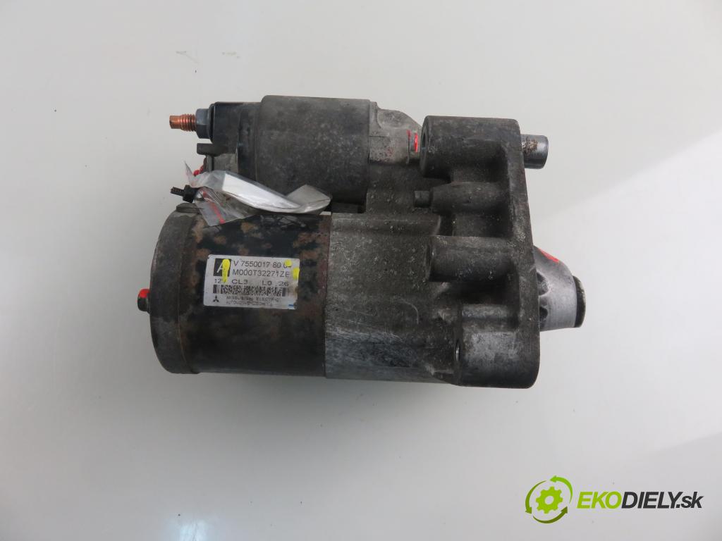 CITROEN C3 II (SC_) HB 2011 70,00 1.4 VTi 95 - 8FP (EP3) 1397,00 Štartér M000T32271ZE ; V755001780 (Štartéry)