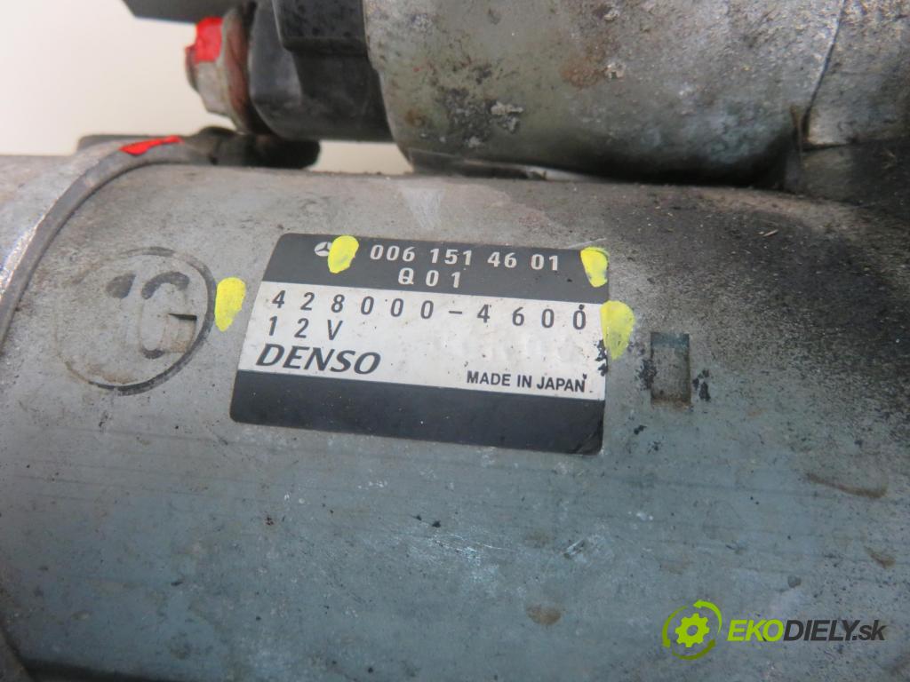 MERCEDES-BENZ KLASA C T-Model (S204) KOMBI 2008 125,00 C 220 CDI (204.208) 170 - OM 646.811 2148,00 Štartér 0061514601 ; 4280004600 (Štartéry)