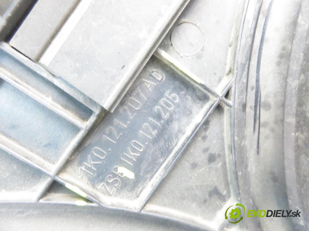 VW PASSAT B6 Variant (3C5) KOMBI 2007 125,00 2.0 TDI - BMR 1968,00 Ventilátor chladič klíma/voda 1K0121207AD ; 1K0121205J