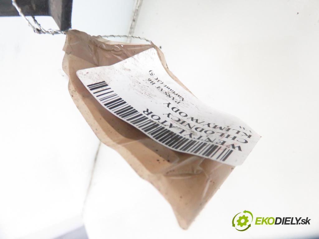 VW PASSAT B6 Variant (3C5) KOMBI 2007 125,00 2.0 TDI - BMR 1968,00 Ventilátor chladič klíma/voda 1K0121207AD ; 1K0121205J