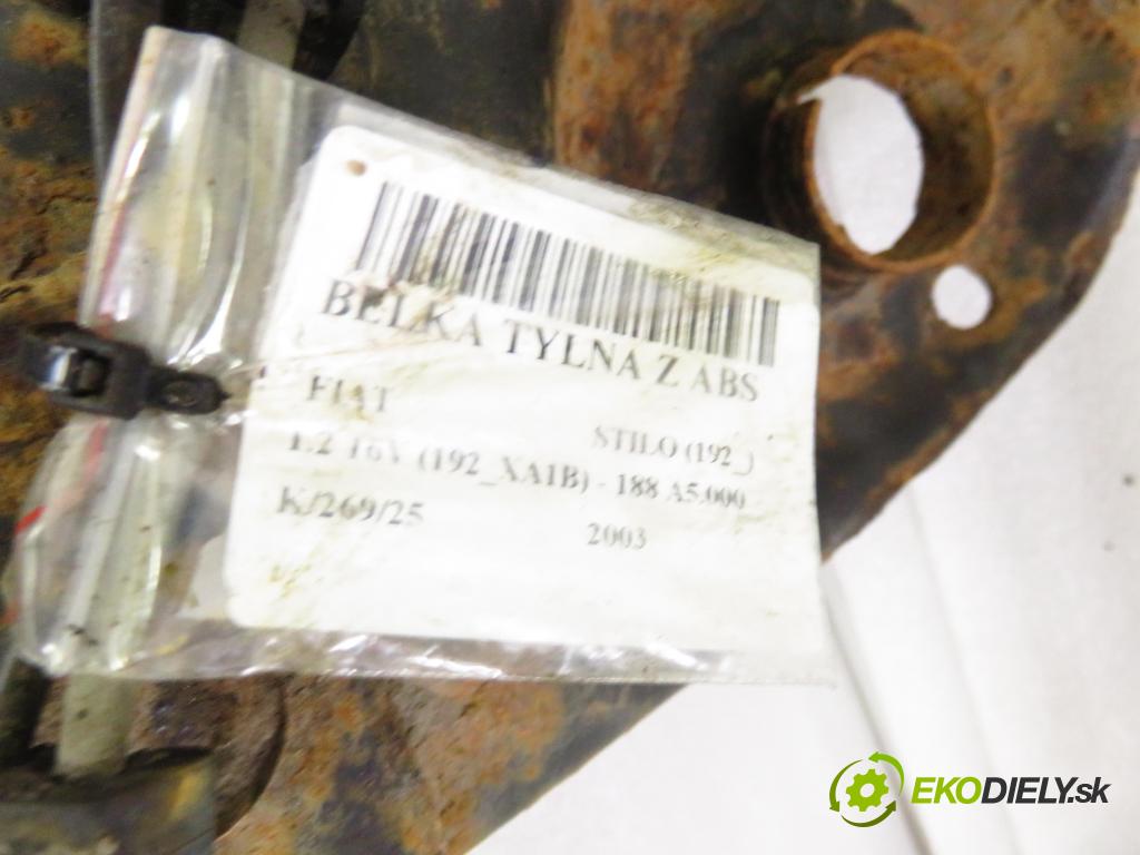 FIAT STILO (192_) HB 2003 59,00 1.2 16V 80 - 188 A5.000 1242,00 výztuha zadní část ABS