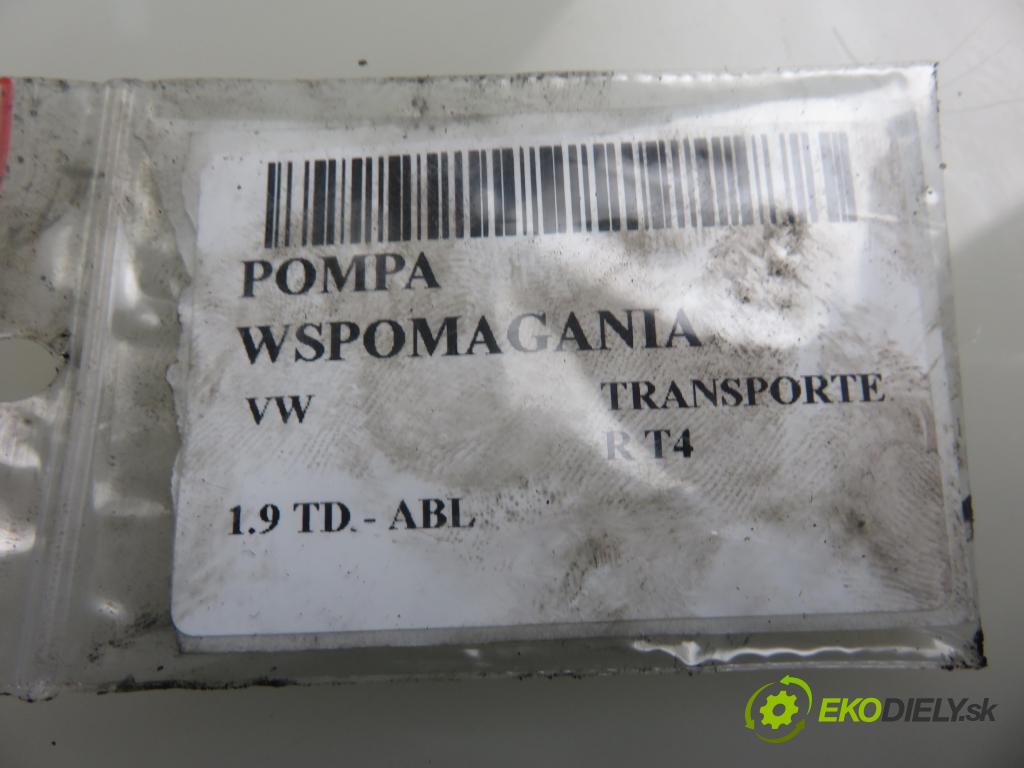 VW TRANSPORTER IV Skrzynia (70XA) FURGON 1995 50,00 1.9 TD 68 - ABL 1896,00 Pumpa servočerpadlo (Servočerpadlá, pumpy riadenia)