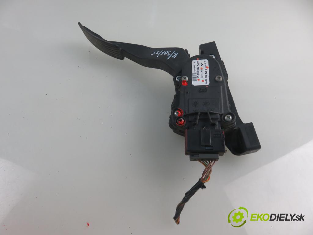 MITSUBISHI COLT VI (Z3_A, Z2_A) HB 2005 70,00 1.5 DI-D 95 R3 - OM 639.939 1493,00 Potenciometer plynu A4543000304 ; 6PV00886600 ; MN125792 (Pedál)