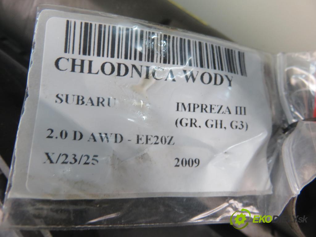 SUBARU IMPREZA liftback (GR, GH, G3) HB 2009 110,00 2.0 D AWD - EE20Z 1998,00 chladič vody