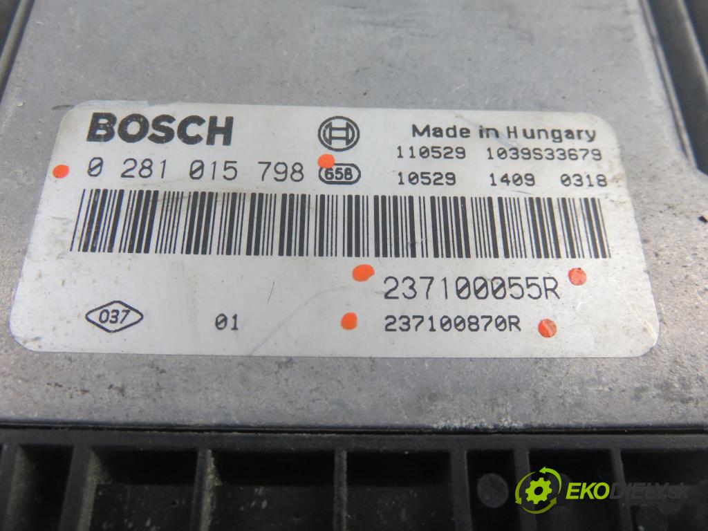 RENAULT MEGANE III liftback (BZ0/1_) HB 2011 96,00 1.9 dCi (BZ0N, BZ0J) - F9Q 870 1870,00 Riadiaca jednotka Motor 0281015798 ; 237100055R ; 237100870R