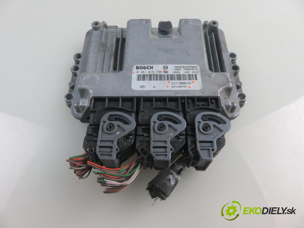 RENAULT MEGANE III liftback (BZ0/1_) HB 2011 96,00 1.9 dCi (BZ0N, BZ0J) - F9Q 870 1870,00 Riadiaca jednotka Motor 0281015798 ; 237100055R ; 237100870R