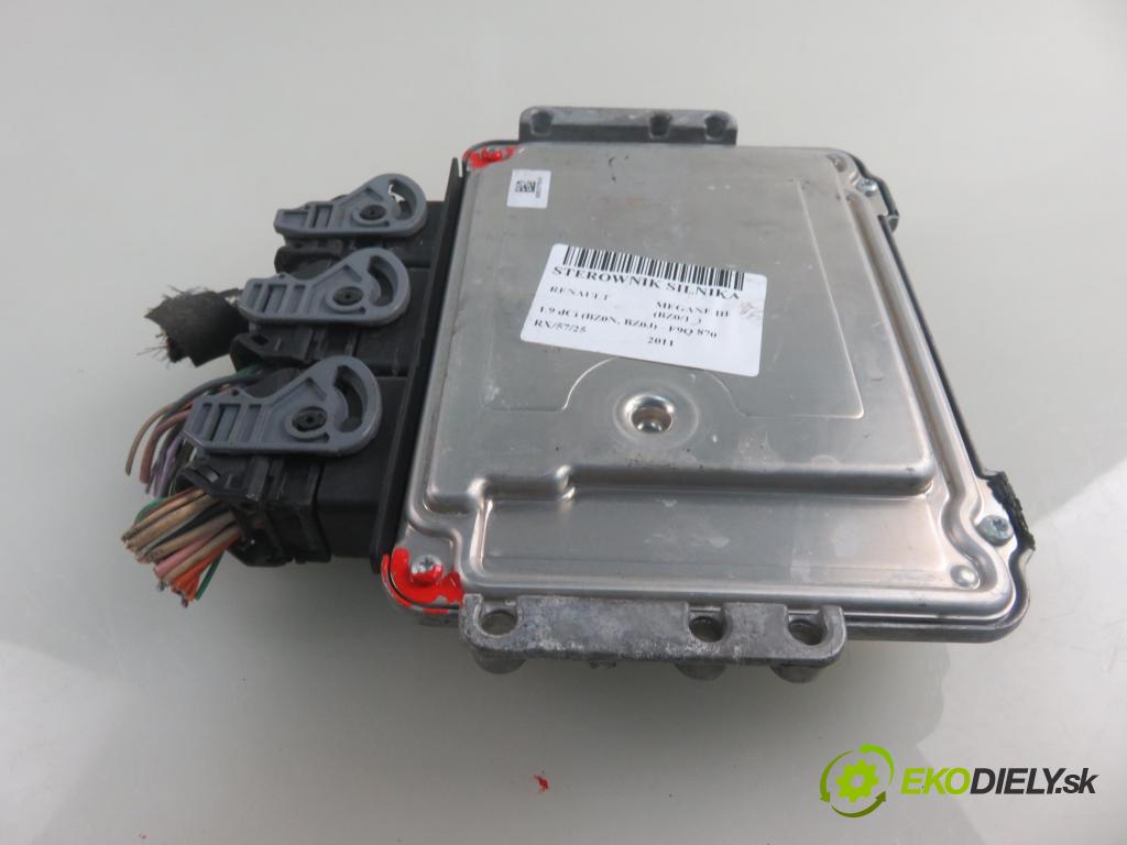 RENAULT MEGANE III liftback (BZ0/1_) HB 2011 96,00 1.9 dCi (BZ0N, BZ0J) - F9Q 870 1870,00 Riadiaca jednotka Motor 0281015798 ; 237100055R ; 237100870R