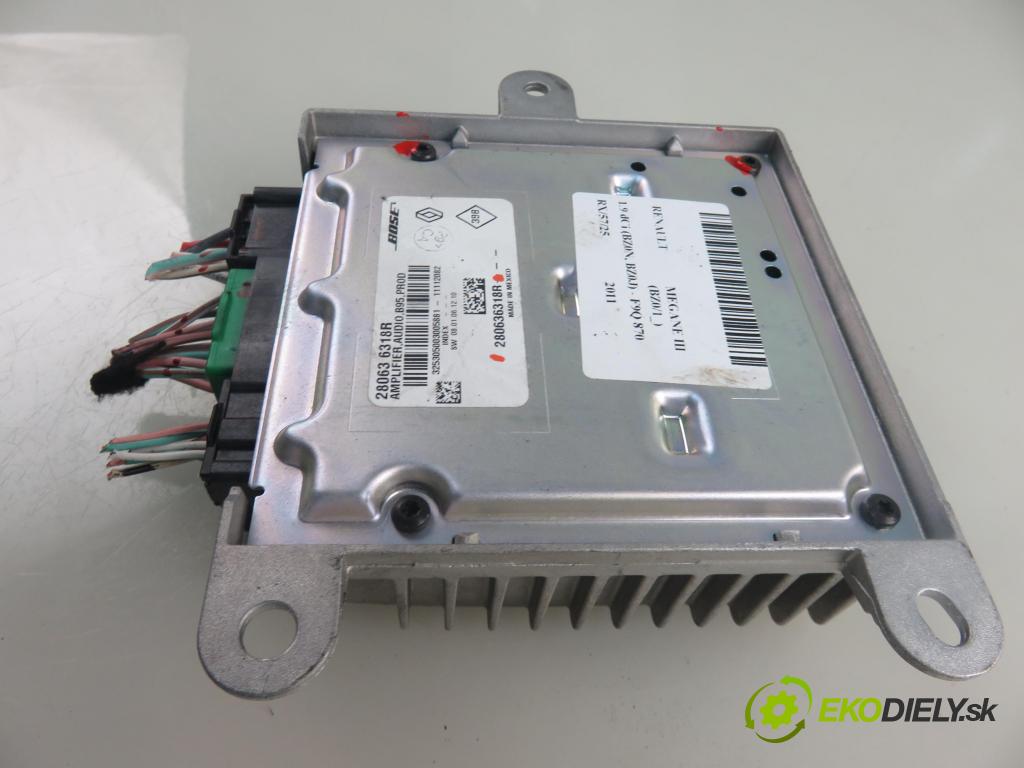 RENAULT MEGANE III liftback (BZ0/1_) HB 2011 96,00 1.9 dCi (BZ0N, BZ0J) - F9Q 870 1870,00 Zosilňovač 280636318R (Zosilňovače)