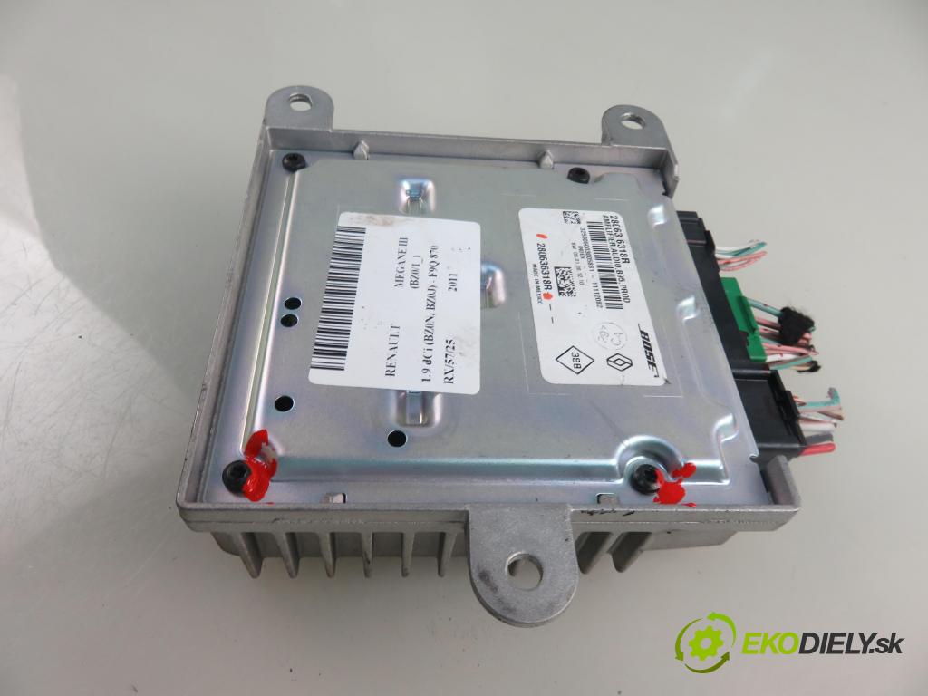 RENAULT MEGANE III liftback (BZ0/1_) HB 2011 96,00 1.9 dCi (BZ0N, BZ0J) - F9Q 870 1870,00 Zosilňovač 280636318R (Zosilňovače)