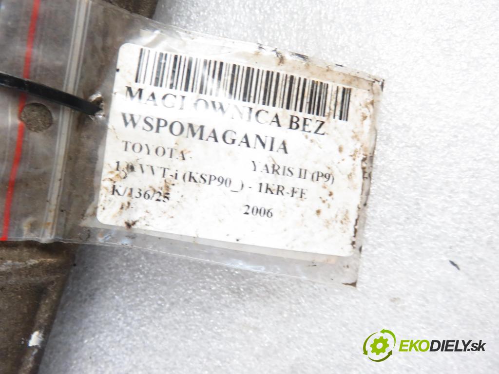 TOYOTA YARIS (_P9_) HB 2006 51,00 1.0 VVT-i (KSP90_) - 1KR-FE 998,00 Riadenie bez servočerpadlo F800000672