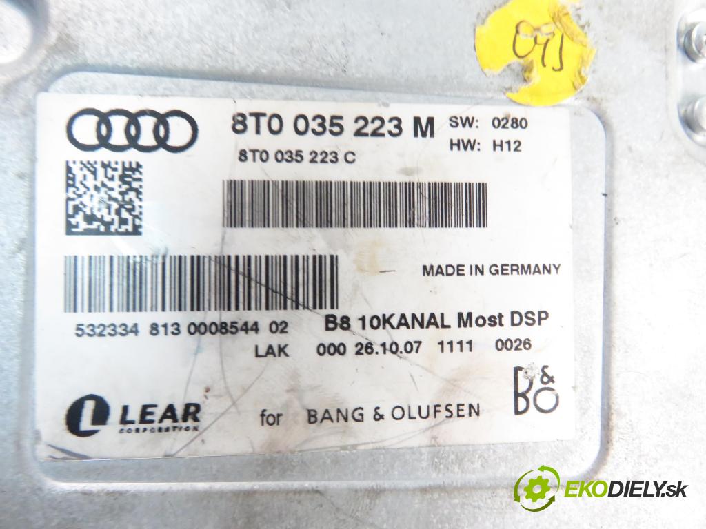 AUDI A5 (8T3) COUPE 2009 125,00 1.8 TFSI - CABD 1798,00 Zosilňovač 8T0035223M ; 8T0035223C (Zosilňovače)