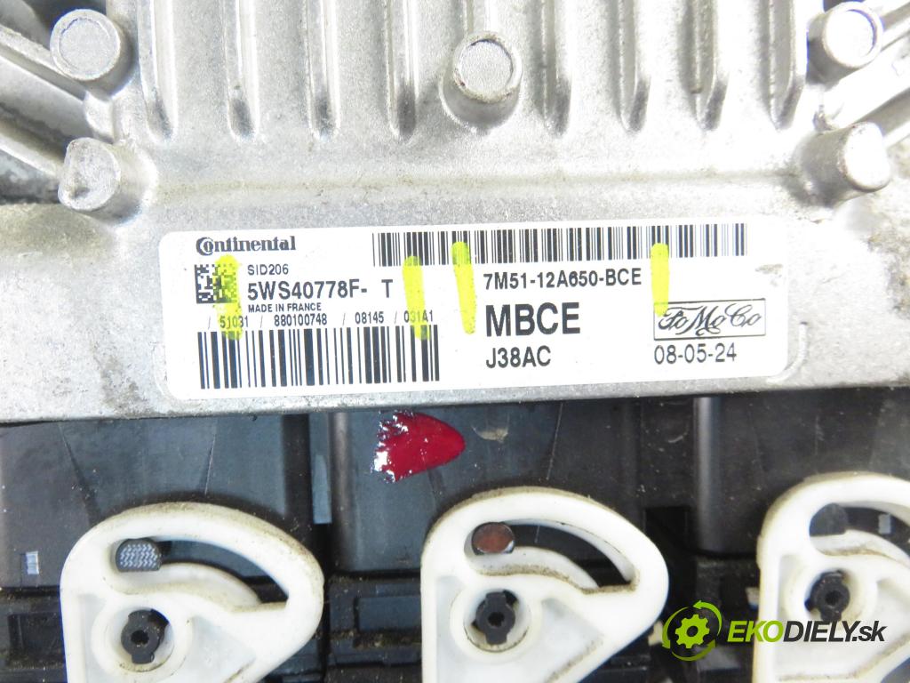 FORD FOCUS II Turnier (DA_, FFS, DS) KOMBI 2008 85,00 1.8 TDCi - KKDB 1753,00 Riadiaca jednotka Motor 7M5112A650BCE ; 5WS40778FT