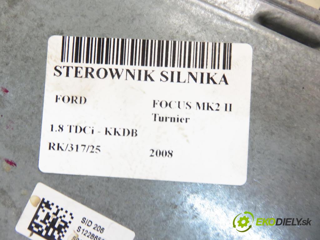 FORD FOCUS II Turnier (DA_, FFS, DS) KOMBI 2008 85,00 1.8 TDCi - KKDB 1753,00 Riadiaca jednotka Motor 7M5112A650BCE ; 5WS40778FT