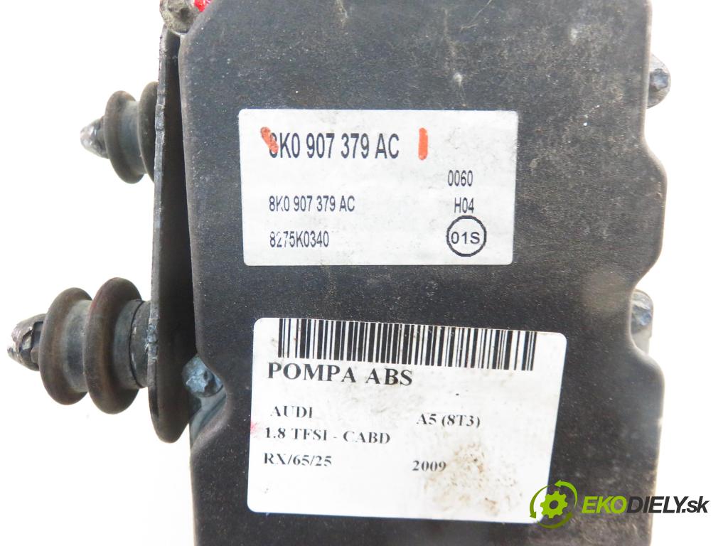 AUDI A5 (8T3) COUPE 2009 125,00 1.8 TFSI - CABD 1798,00 Pumpa ABS 8K0907379AC ; 0265950061 (Pumpy ABS)