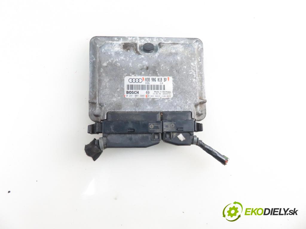 AUDI A3 (8L1) HB 1999 81,00 1.9 TDI 110 - AHF 1896,00 Riadiaca jednotka Motor 038906018BP ; 0281001848