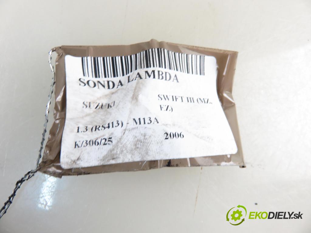 SUZUKI SWIFT III (MZ, EZ) HB 2006 67,00 1.3 91 - M13A 1328,00 sonda lambda 1491009041 (Lambda sondy)