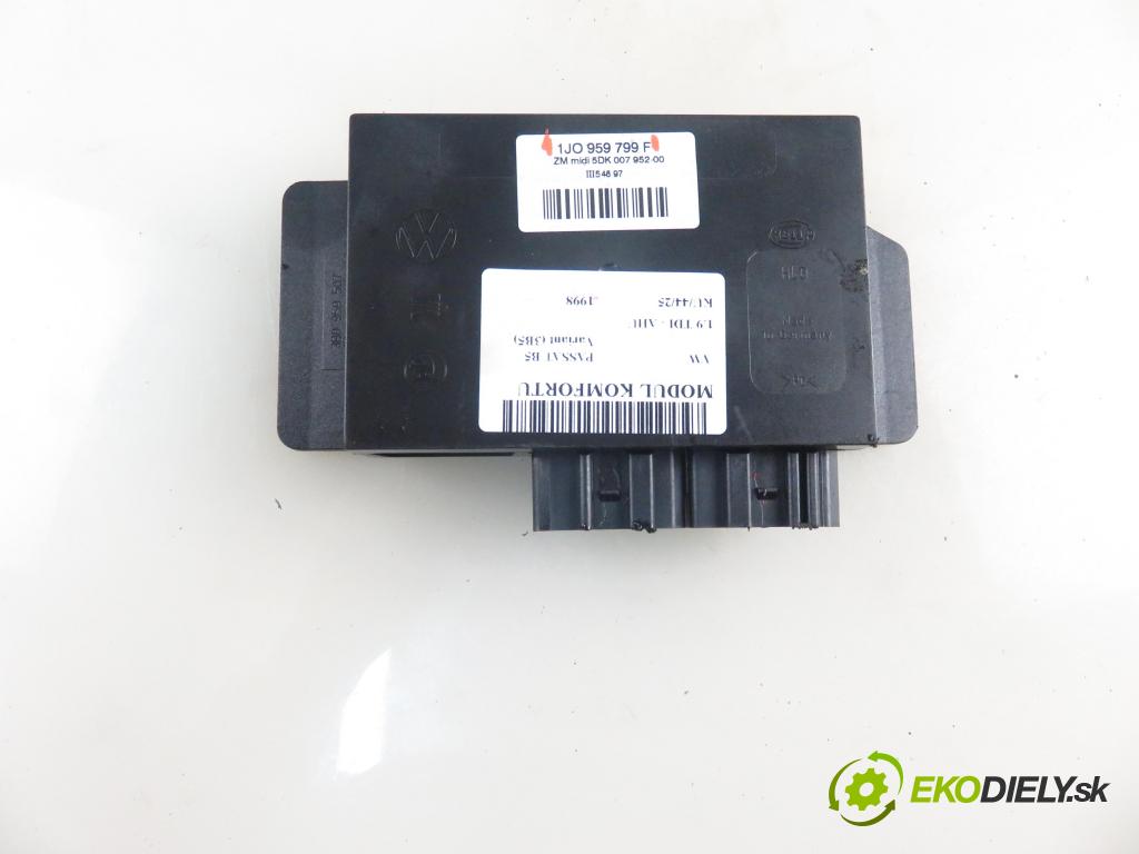 VW PASSAT B5 Variant (3B5) KOMBI 1998 66,00 1.9 TDI 90 - AHU 1896,00 MODUL komfortu 1J0959799F