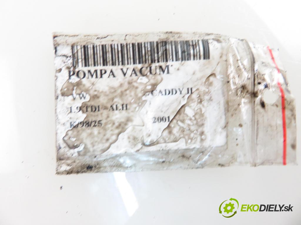 VW CADDY II Furgon (9K9A) FURGON 2001 66,00 1.9 TDI - ALH 1896,00 Pumpa vákuová 038145101B