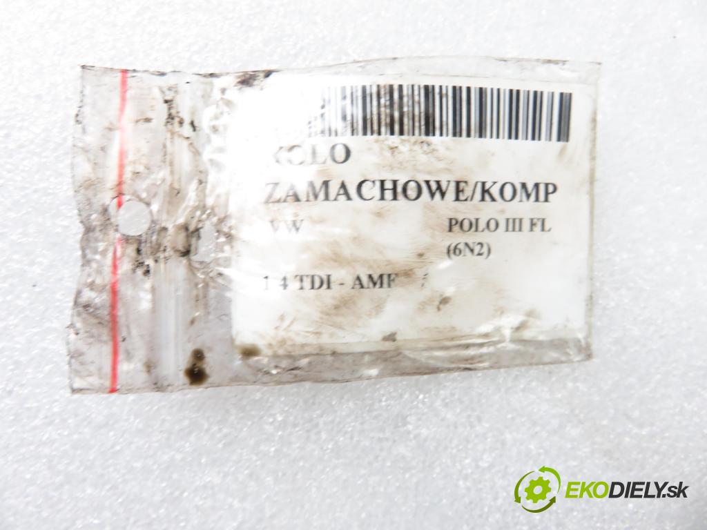 VW POLO (6N2) HB 2001 55,00 1.4 TDI - AMF 1422,00 Koleso zotrvačník 122025610 ; 322031411