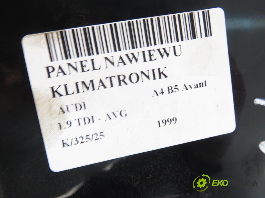 AUDI A4 Avant (8D5, B5) KOMBI 1999 81,00 1.9 TDI - AVG 1896,00 Panel kúrenia KLIMATRONIK 8D0820043N ; 5HB00790804
