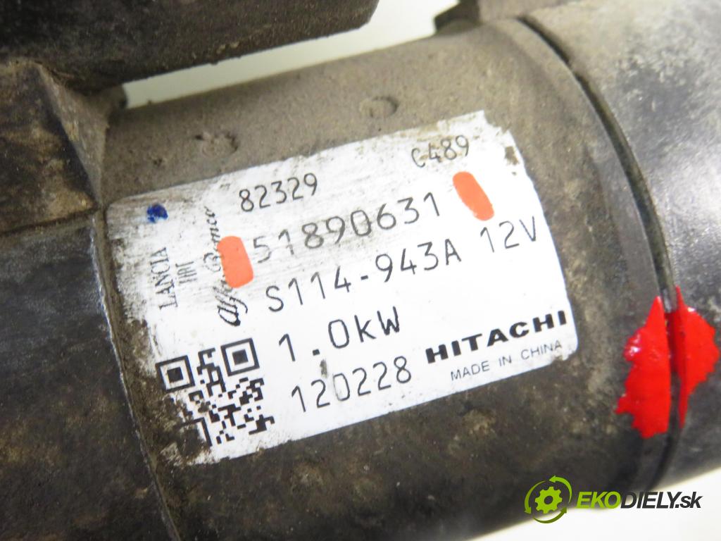 FIAT PANDA (169_) HB 2012 51,00 1.2 - 169 A4.000 1242,00 Štartér 51890631 (Štartér)