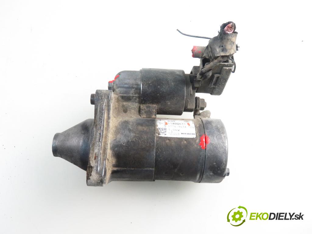 FIAT PANDA (169_) HB 2012 51,00 1.2 - 169 A4.000 1242,00 Štartér 51890631 (Štartér)