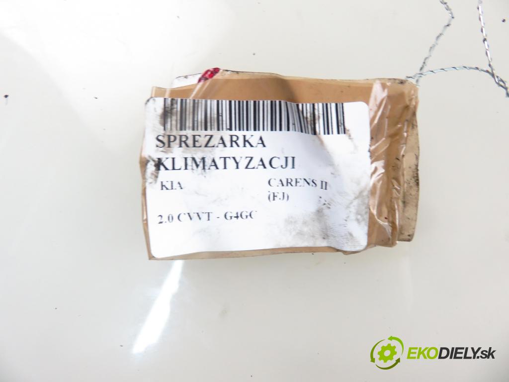 KIA CARENS II (FJ) MINIVAN 2004 102,00 2.0 CVVT 139 - G4GC 1975,00 KOMPRESOR: klimatizácie 1615022600 (Kompresor klimatizácie)