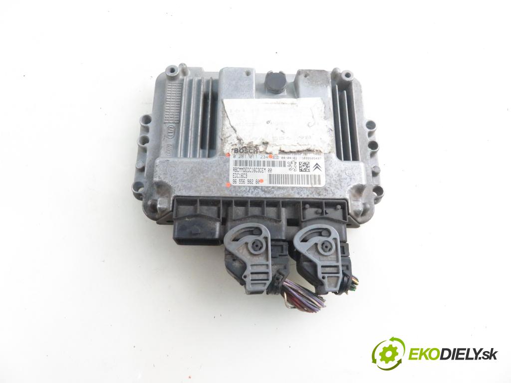 PEUGEOT 307 (3A/C) HB 2002 80,00 1.6 HDi 110 1560,00 Riadiaca jednotka Motor 0281011234 ; 9655698280