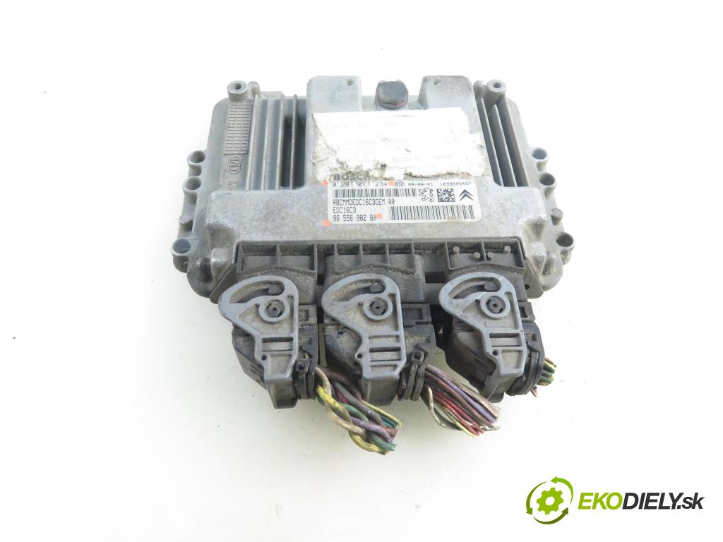 PEUGEOT 307 (3A/C) HB 2002 80,00 1.6 HDi 110 1560,00 Riadiaca jednotka Motor 0281011234 ; 9655698280