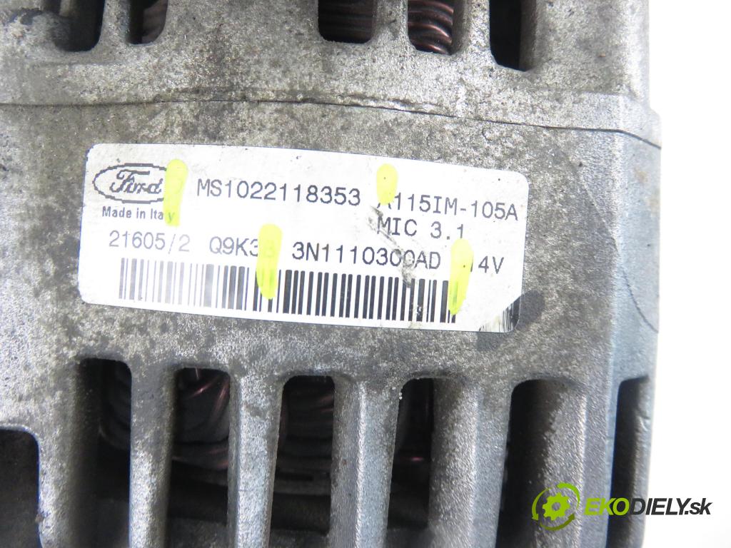 FORD FOCUS II (DA_, HCP) HB 2005 74,00 1.6 - HWDA 1596,00 Alternátor 3N1110300AD ; MS1022118353 (Alternátor)