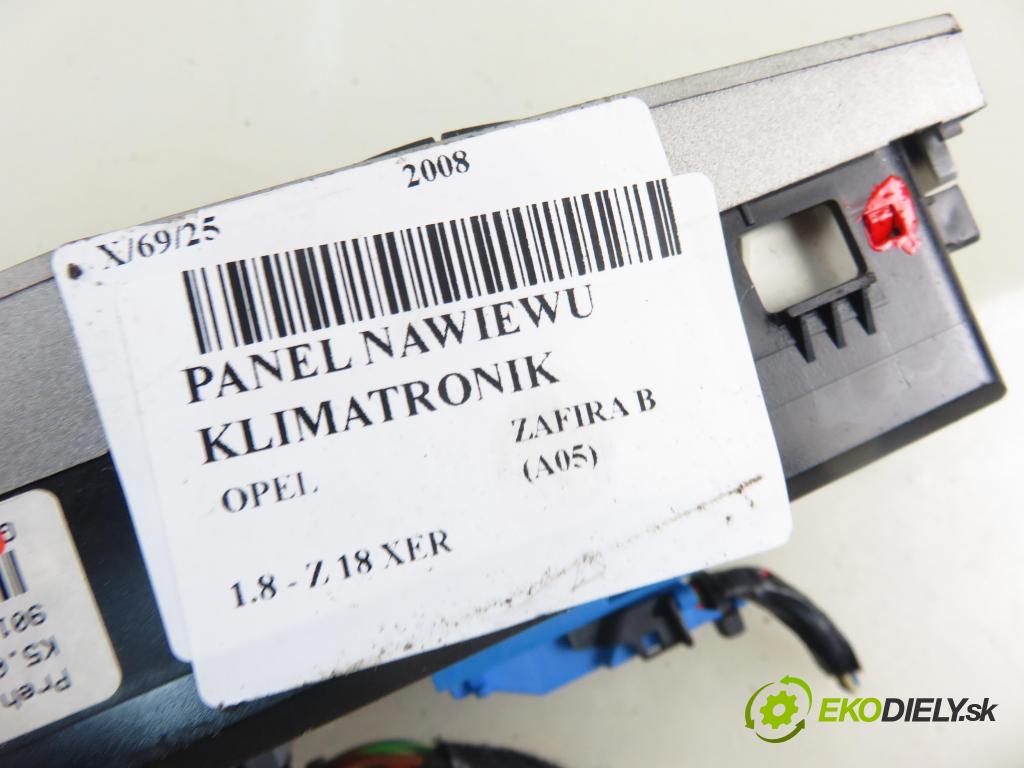 OPEL ZAFIRA B (A05) MINIVAN 2008 103,00 1.8 - Z 18 XER 1796,00 Panel kúrenia KLIMATRONIK 13250623