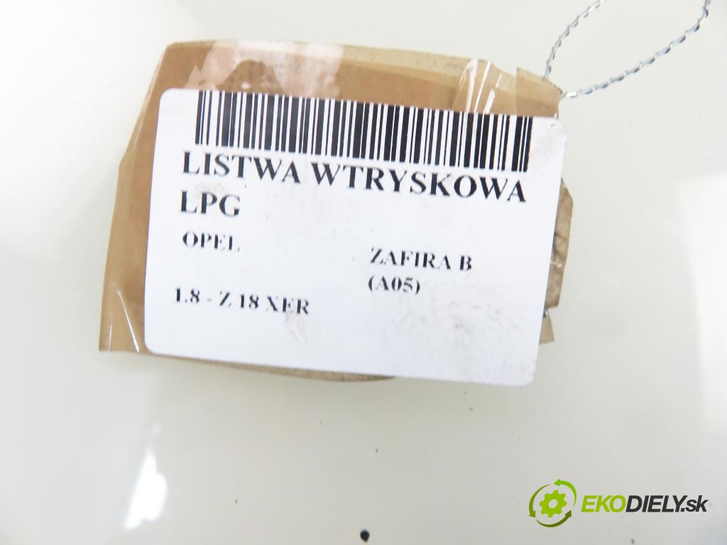 OPEL ZAFIRA B (A05) MINIVAN 2008 103,00 1.8 - Z 18 XER 1796,00 Lišta vstrekovacia LPG 67R010185