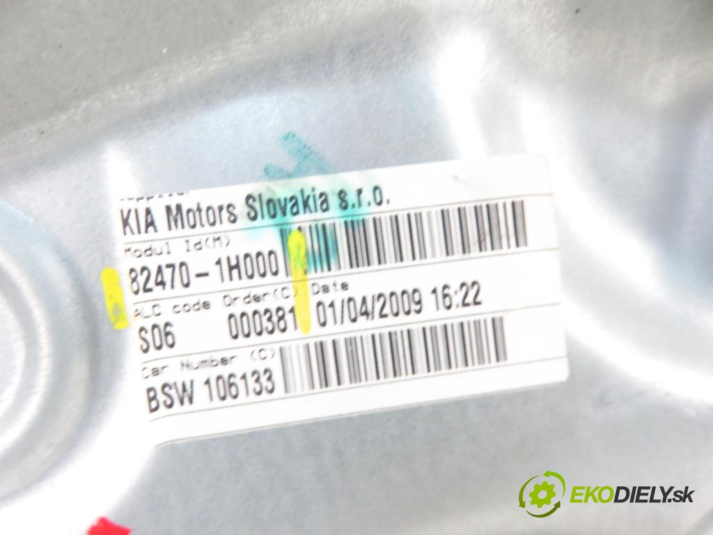 KIA CEE'D SW (ED) KOMBI 2009 80,00 1.4 109 - G4FA 1396,00 mechanismus oken 824701H000