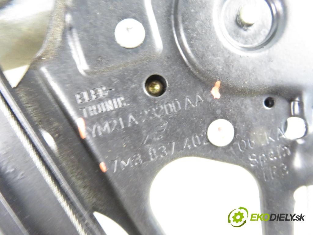 SEAT ALHAMBRA (7V8, 7V9) MINIVAN 2003 85,00 1.9 TDI PD 115 - AUY 1896,00 mechanismus oken PPE YM21A23200AA ; 7M3837402