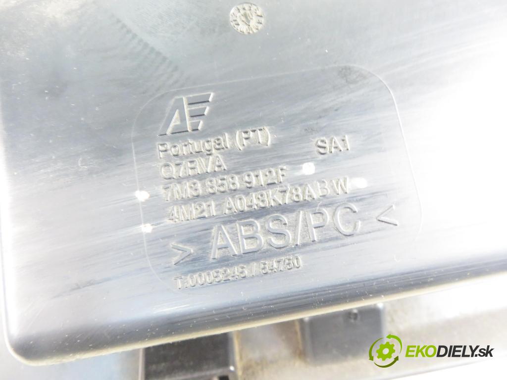 SEAT ALHAMBRA (7V8, 7V9) MINIVAN 2003 85,00 1.9 TDI PD 115 - AUY 1896,00 Priehradka, kastlík 7M3858912F ; 4M21A043K78ABW