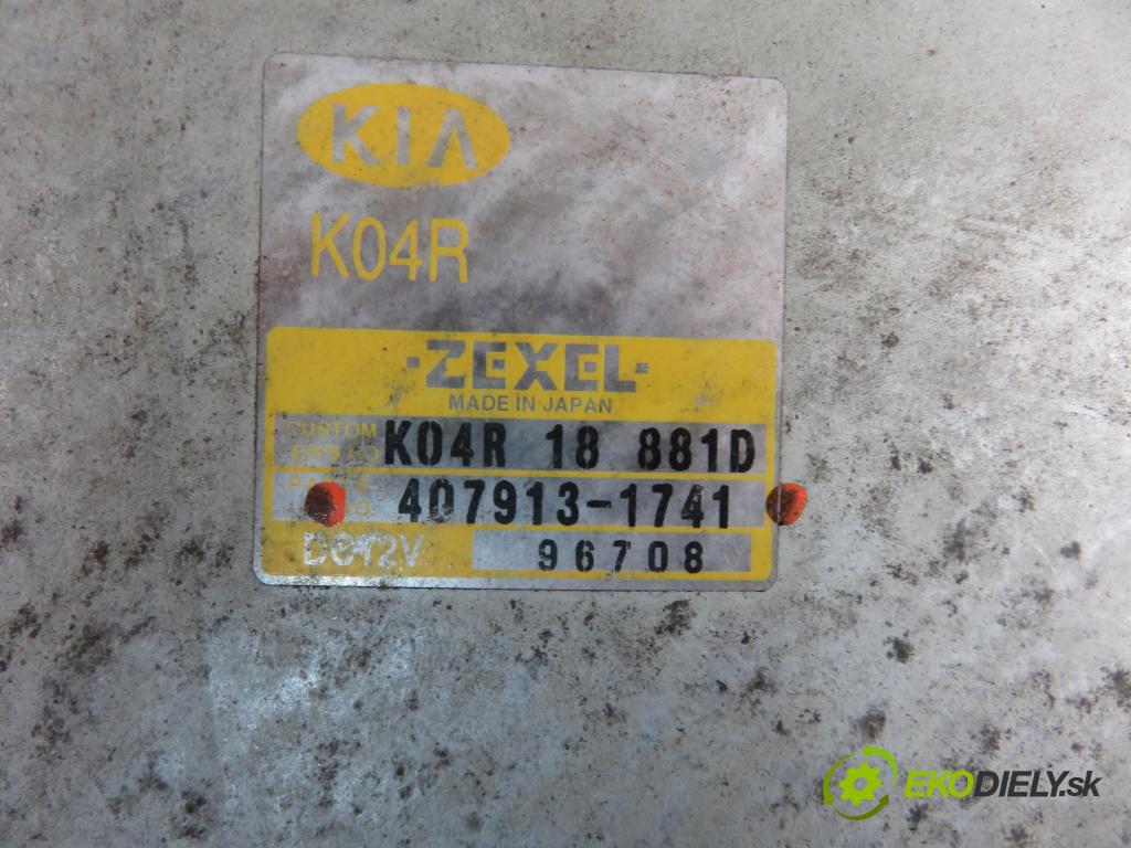 KIA SPORTAGE (K00) SUV 2000 61,00 2.0 TD 4WD 83 - RF 1998,00 Riadiaca jednotka Motor 4079131741