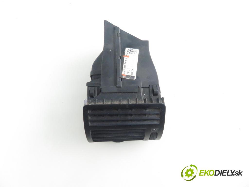 SEAT ALHAMBRA (7V8, 7V9) MINIVAN 2003 85,00 1.9 TDI PD 115 - AUY 1896,00 Mriežky kúrenia ľavá strana 7M3819703B (Mriežka kúrenia (fukár))