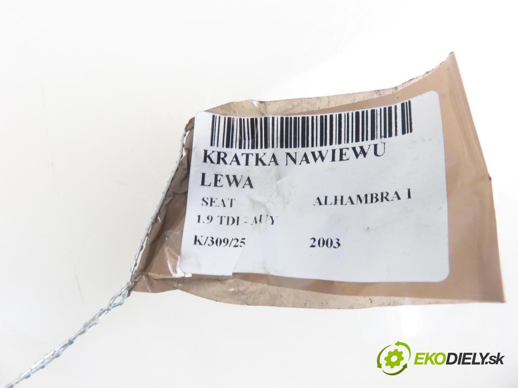 SEAT ALHAMBRA (7V8, 7V9) MINIVAN 2003 85,00 1.9 TDI PD 115 - AUY 1896,00 Mriežky kúrenia ľavá strana 7M3819703B (Mriežka kúrenia (fukár))