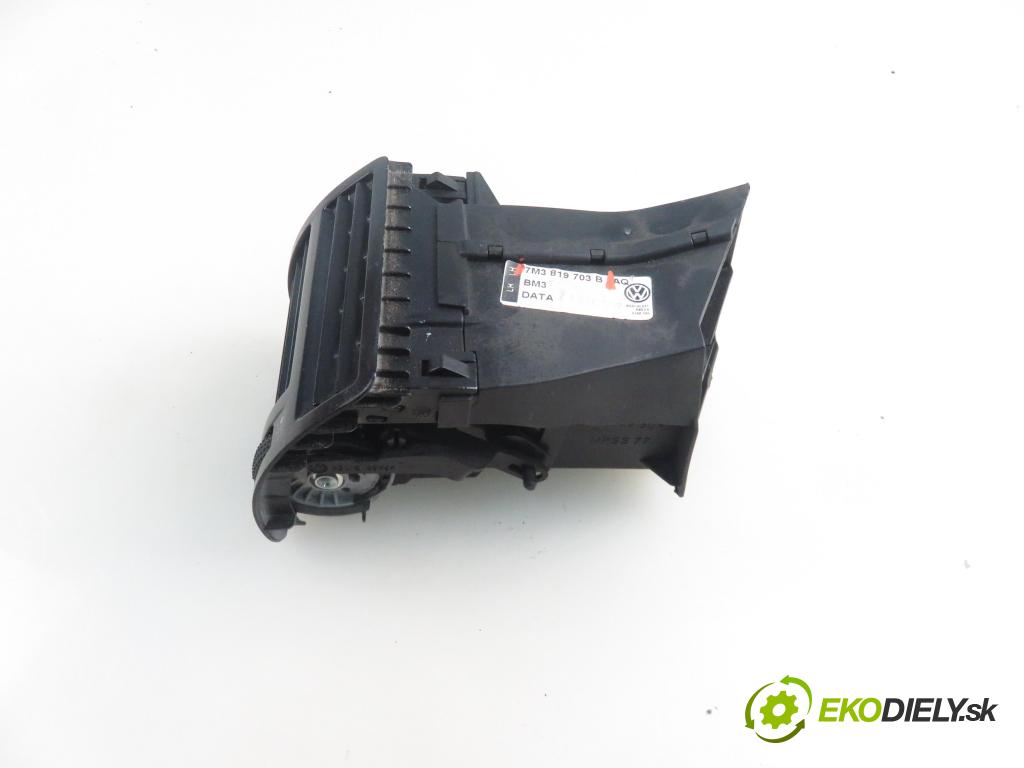 SEAT ALHAMBRA (7V8, 7V9) MINIVAN 2003 85,00 1.9 TDI PD 115 - AUY 1896,00 Mriežky kúrenia ľavá strana 7M3819703B (Mriežka kúrenia (fukár))