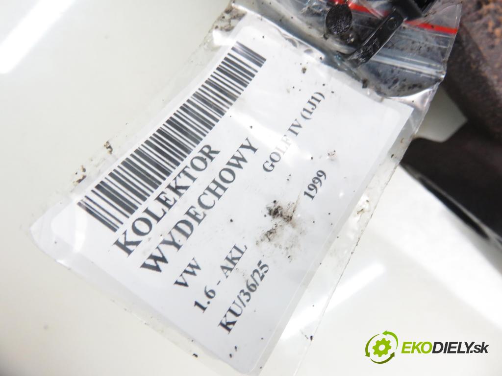 VW GOLF IV (1J1) HB 1999 74,00 1.6 - AKL 1595,00 potrubí VYČERPAT: 06A253033P (Výfukové potrubí)