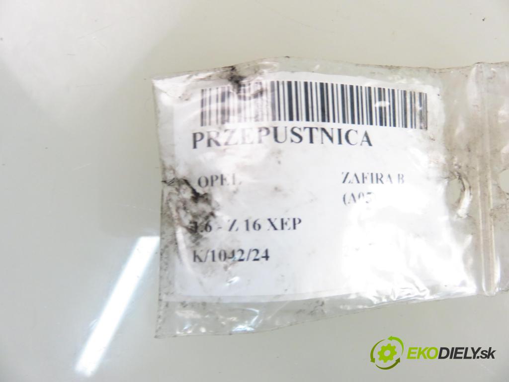 OPEL ZAFIRA B (A05) MINIVAN 2005 77,00 1.6 105 - Z 16 XEP 1598,00 Škrtiaca klapka 25382123 (Škrtiaca klapka)