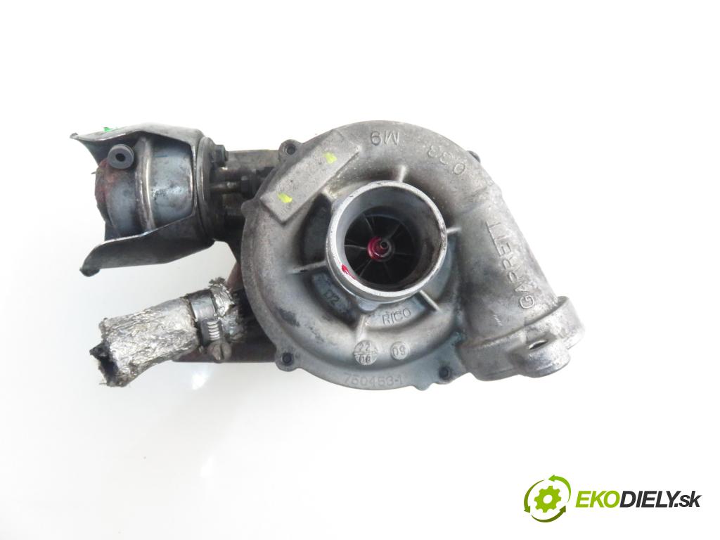 PEUGEOT 207 (WA_, WC_) HB 2006 66,00 1.6 HDi - 9HX (DV6ATED4) 1560,00 RYCHLONABÍJEČKA: 9663199280 (Turbodúchadla (kompletní))