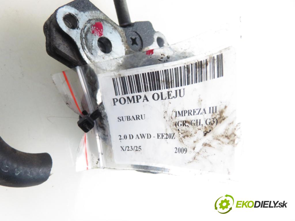 SUBARU IMPREZA liftback (GR, GH, G3) HB 2009 110,00 2.0 D AWD - EE20Z 1998,00 Pumpa oleja  (Olejová pumpa)