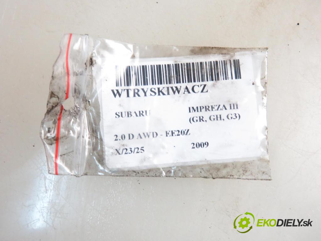SUBARU IMPREZA liftback (GR, GH, G3) HB 2009 110,00 2.0 D AWD - EE20Z 1998,00 vstrekovač 16613AA020 (Vstrekovač paliva)