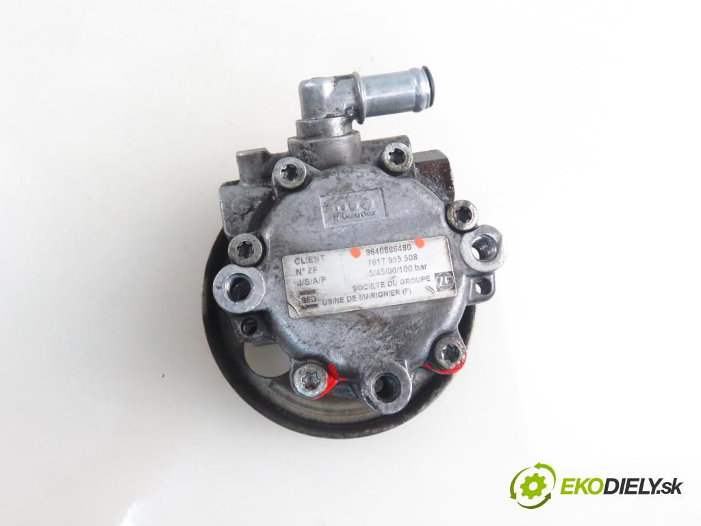 PEUGEOT 607 (9D, 9U) SEDAN 2000 98,00 2.2 HDI - 4HX (DW12TED4/FAP) 2179,00 Pumpa servočerpadlo 9640886480 (Servočerpadlo, pumpa riadenia)