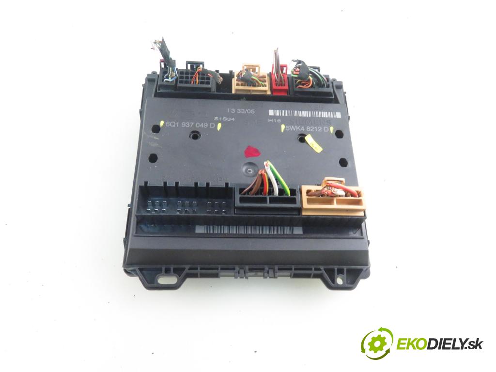 VW POLO (9N_) HB 2005 47,00 1.2 12V - BME 1198,00 MODUL komfortu 6Q1937049D ; 5WK48212D