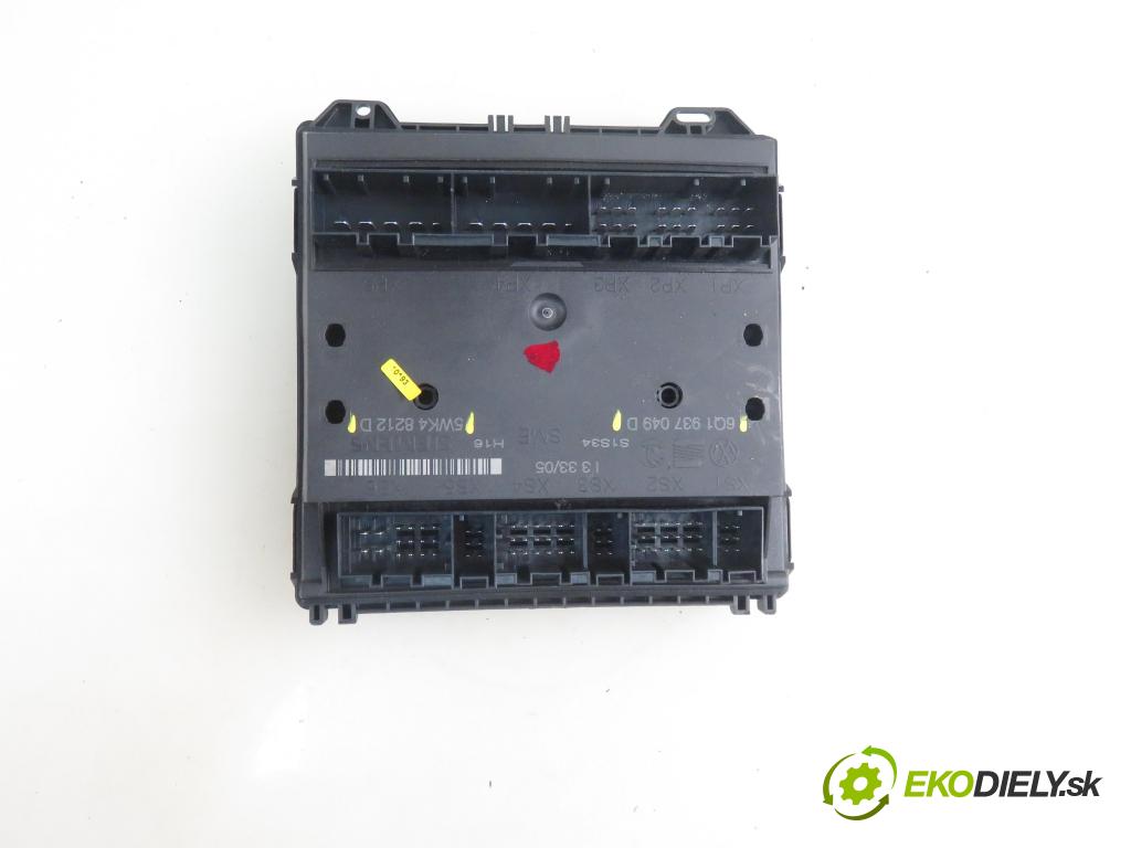 VW POLO (9N_) HB 2005 47,00 1.2 12V - BME 1198,00 MODUL komfortu 6Q1937049D ; 5WK48212D