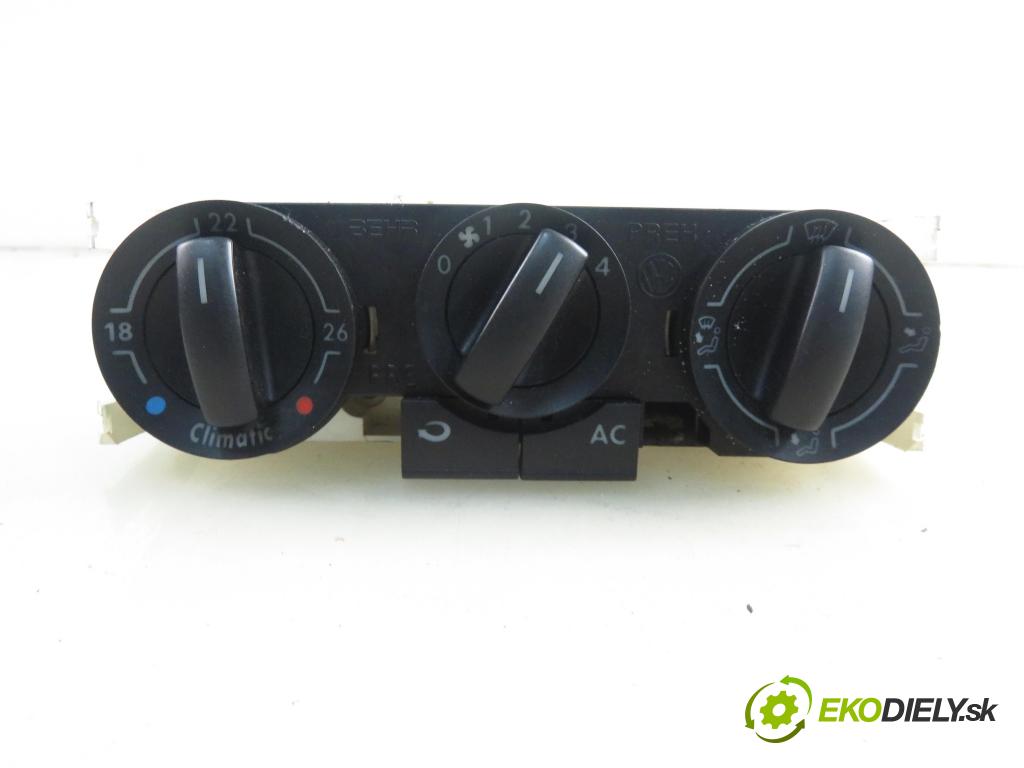 VW POLO (9N_) HB 2005 47,00 1.2 12V - BME 1198,00 Panel kúrenia KLIMATIZACE: 6Q0820045G